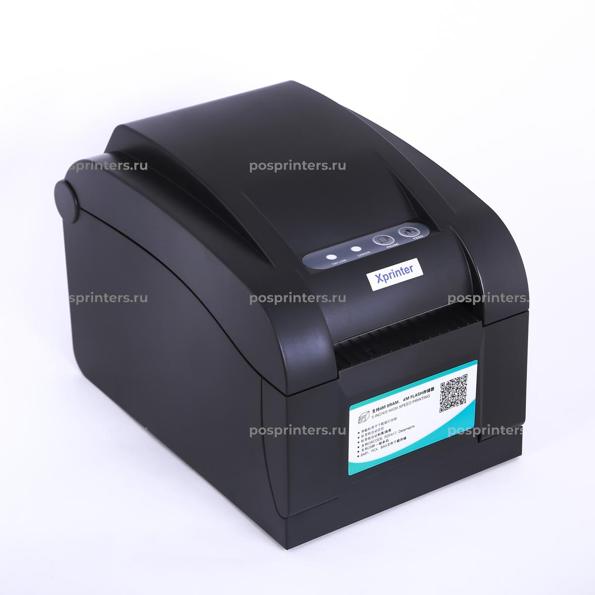 Xprinter XP-350B – Принтер этикеток с автоотклеиванием